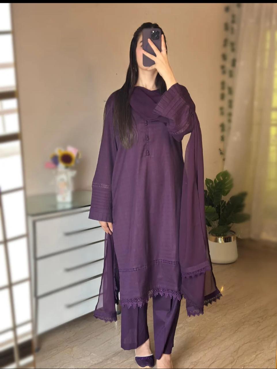 Summer Lawn dress 2Pc/3pc
