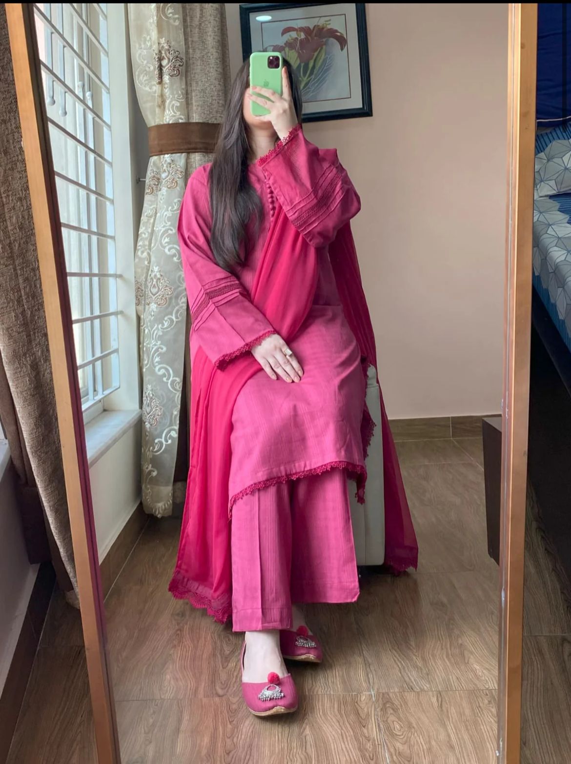 Lawn dress 2pc/ 3Pc