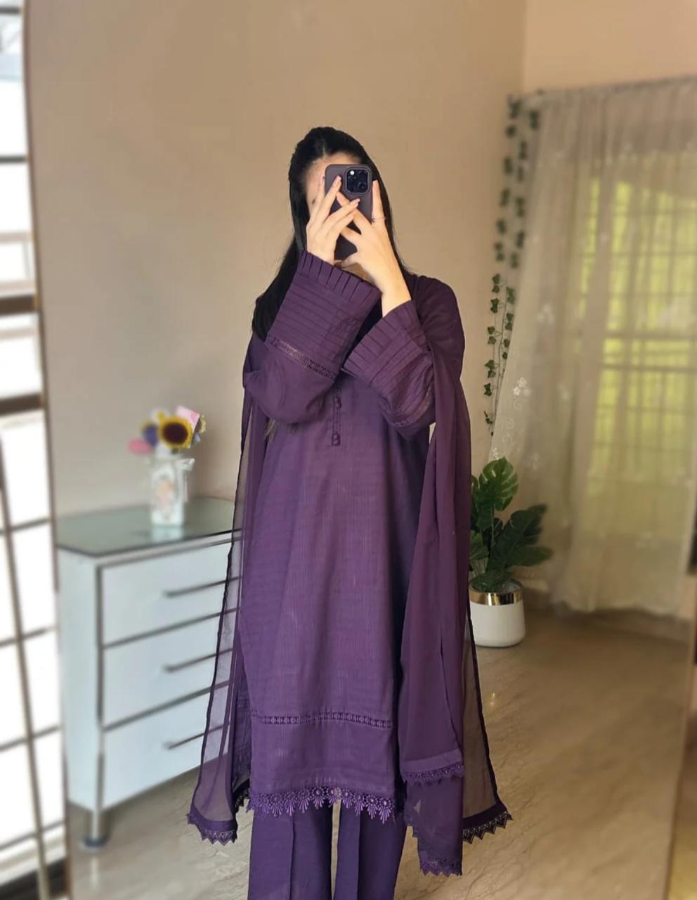 Summer Lawn dress 2Pc/3pc
