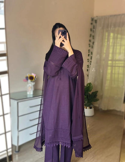 Summer Lawn dress 2Pc/3pc
